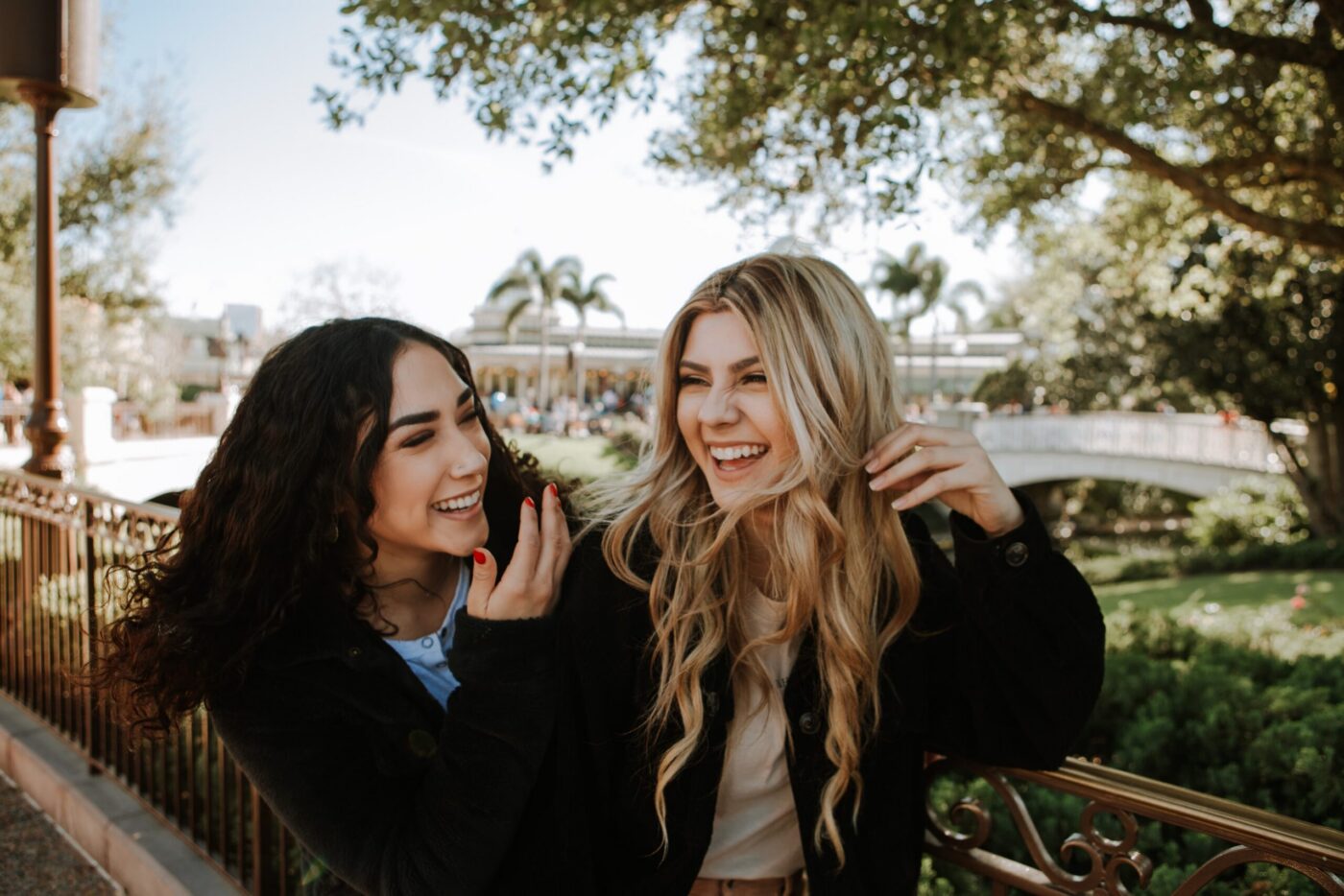 Two Women Smiling