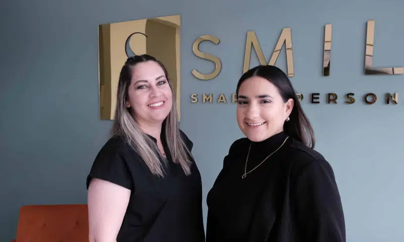 two female employees at sp smile